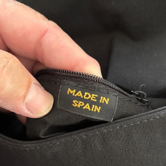 Ramon Tenza Ladies Black Shoulder Bag Turquoise Starfish Bag - Picture 6 of 8